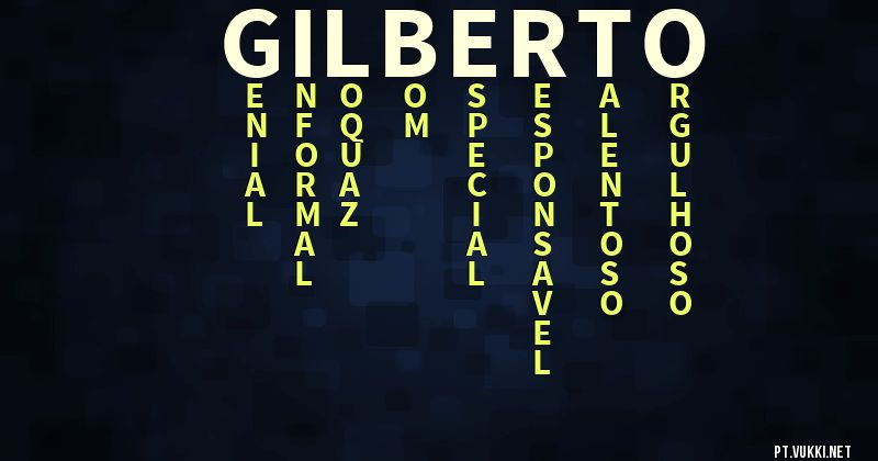 O que significa Significado do nome Gilberto - O que seu nome significa? - O que seu nome significa?