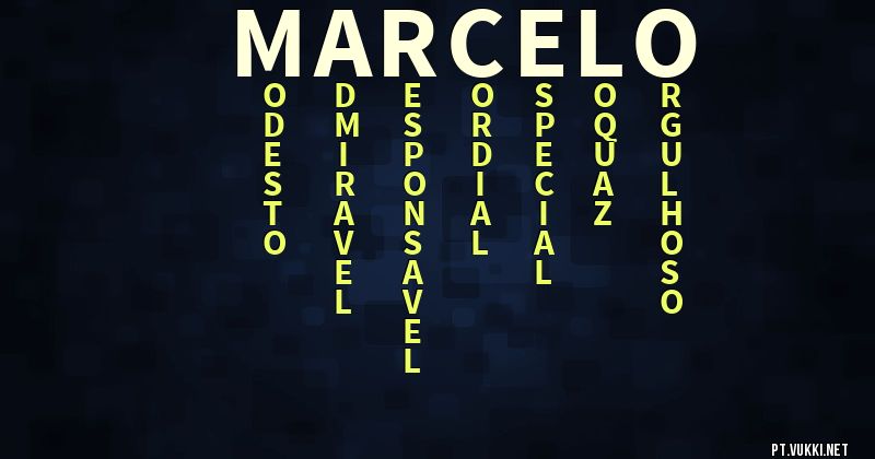 O que significa Significado do nome Marcelo - O que seu nome significa? - O que seu nome significa?