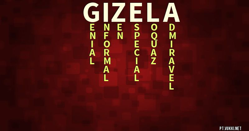 O que significa Significado do nome Gizela - O que seu nome significa? - O que seu nome significa?