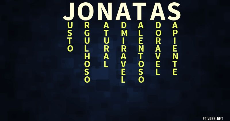 O que significa Significado do nome Jonatas - O que seu nome significa? - O que seu nome significa?