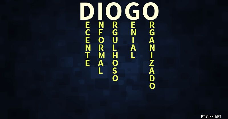 O que significa Significado do nome Diogo - O que seu nome significa? - O que seu nome significa?